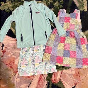Set 3 pieces sweater skirt & dress